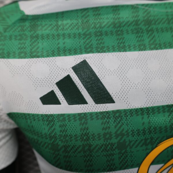 Camisa Celtics FC Home Versão Jogador 25/2026 Verde Adidas - Imagem 3