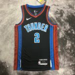 Camiseta Regata Basquete NBA OKC Oklahoma Thunder 2 Shai Gilgeous-Alexander City Edition 2022 Nike - Imagem 9