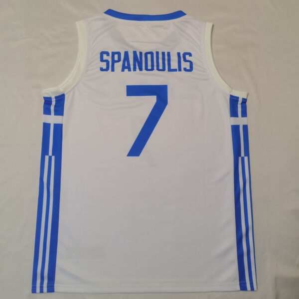 2fac62f8 Camiseta Regata Basquete Seleção Grécia 2022 Nike Branca - Imagem 2