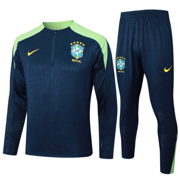308aa3ca-7c3d79bb76596e0ec317303131903851-1024-1024 Conjunto Treino Brasil Casaco Jaqueta e Calça Longa 2024 Verde Nike - Imagem 1