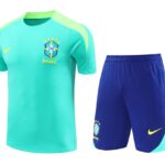 Conjunto Camisa e Calção Treino Brasil Torcedor 2025 Nike