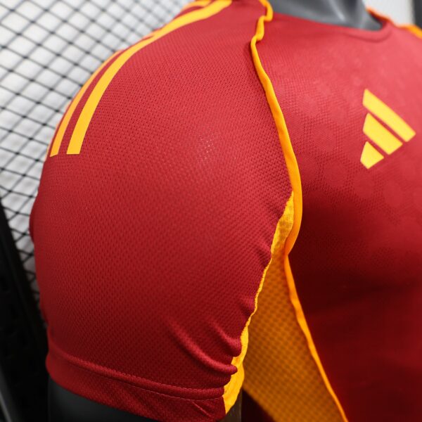 48920e7a Camisa Roma Home Versão Jogador 25/2026 Vermelha Adidas - Imagem 6