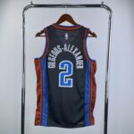 Camiseta Regata Basquete NBA OKC Oklahoma Thunder 2 Shai Gilgeous-Alexander City Edition 2022 Nike - Imagem 2