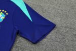 Conjunto Camisa e Calção Treino Brasil Torcedor 2025 Azul Nike - Imagem 7
