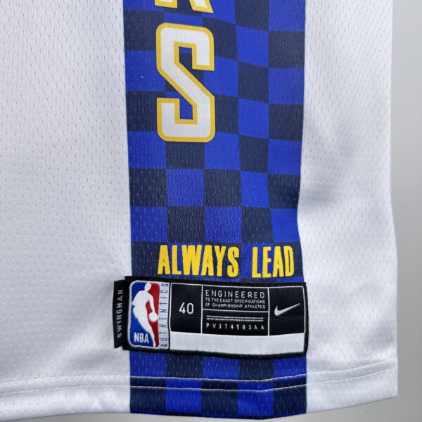 Camiseta Regata NBA Indiana Pacers Nike City Edition Swingman 0 Tyrese Haliburton Branca 2020 Nike - Imagem 6