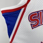 Camiseta Regata Basquete NBA Philadelphia 76ers Sixers 3 Allen Iverson Mitchell & Ness 1996/97 - Imagem 8