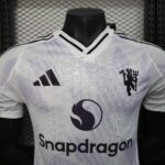 Camisa Manchester United Away Versão Jogador 25/2026 Adidas Branca - Imagem 2