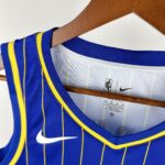 Camiseta Regata NBA Indiana Pacers Nike City Edition Swingman 0 Tyrese Haliburton Azul 2021 Nike - Imagem 3