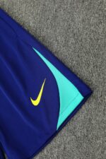 Conjunto Camisa e Calção Treino Brasil Torcedor 2025 Azul Nike - Imagem 9