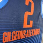Camiseta Regata Basquete NBA OKC Oklahoma Thunder 2 Shai Gilgeous-Alexander City Edition 2018 Nike - Imagem 8