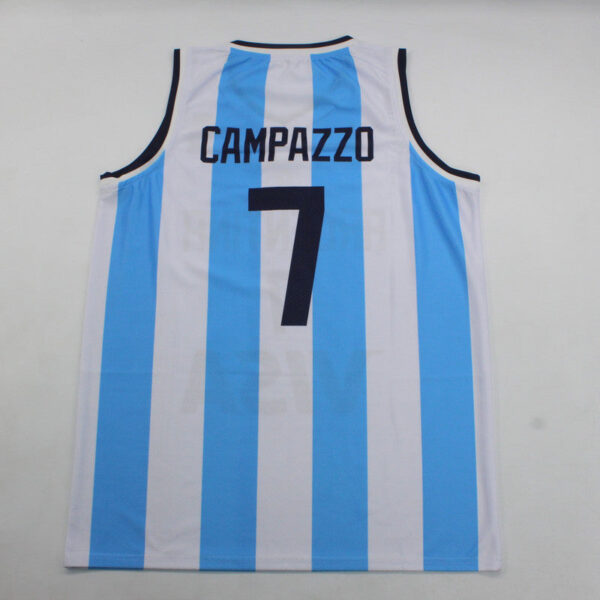 9b30ce5b Camiseta Regata Basquete Seleção Argentina 2014 Kappa - Imagem 2