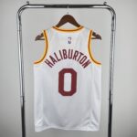 Camiseta Regata NBA Indiana Pacers Nike Classic Edition Swingman 0 Tyrese Haliburton Branca 2020 Nike - Imagem 9