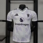 Camisa Manchester United Away Versão Jogador 25/2026 Adidas Branca