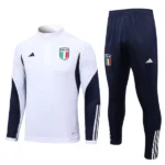 Conjunto Treino Itália Casaco Jaqueta e Calça Longa 2023 Adidas