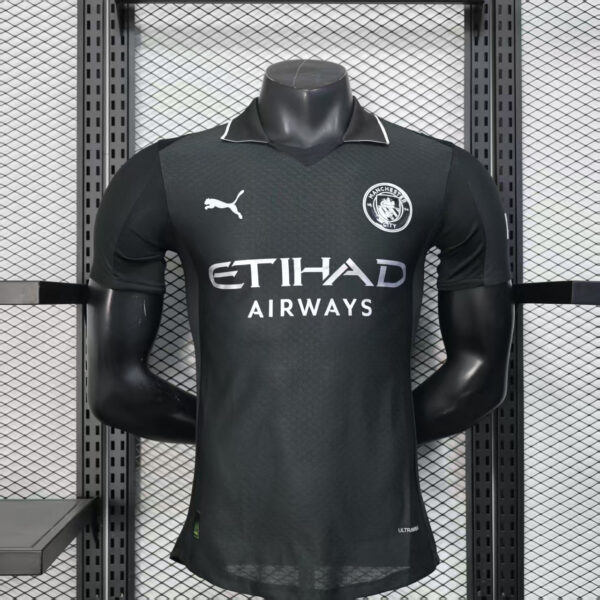 ca4ce3b8 Camisa Manchester City 4Th Versão Jogador 25/2026 Preta Puma - Imagem 1