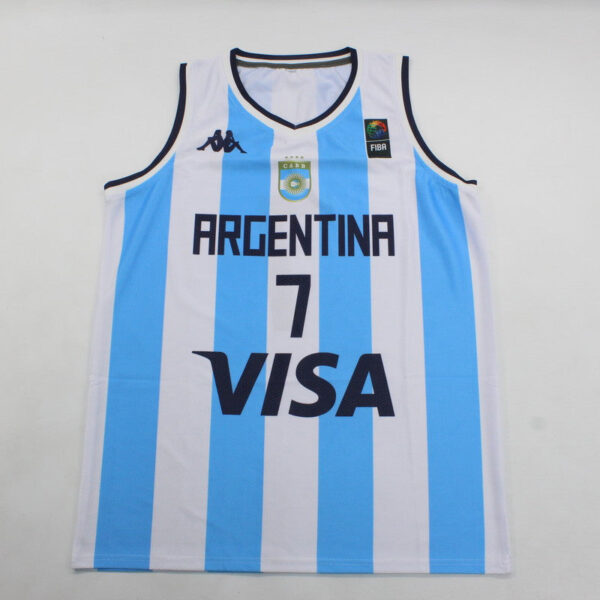 cba79b15 Camiseta Regata Basquete Seleção Argentina 2014 Kappa - Imagem 1
