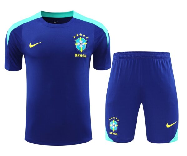 d599c126-a38e27d9ff21e210d417366875429799-1024-1024 Conjunto Camisa e Calção Treino Brasil Torcedor 2025 Azul Nike - Imagem 2