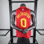 Camiseta Regata NBA Indiana Pacers Nike Classic Edition Swingman 0 Tyrese Haliburton Vermelha 2019 Nike - Imagem 2