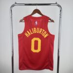 Camiseta Regata NBA Indiana Pacers Nike Classic Edition Swingman 0 Tyrese Haliburton Vermelha 2019 Nike - Imagem 8