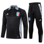 Conjunto Treino Itália Casaco Jaqueta e Calça Longa 2024 Adidas