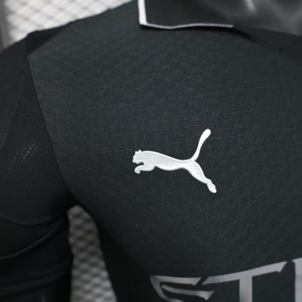 f1d2a5ba Camisa Manchester City 4Th Versão Jogador 25/2026 Preta Puma - Imagem 3
