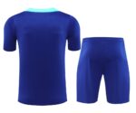 Conjunto Camisa e Calção Treino Brasil Torcedor 2025 Azul Nike - Imagem 3