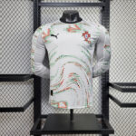 Camisa Seleção Portugal Away Versão Jogador Manga Longa 2025 Puma Branca