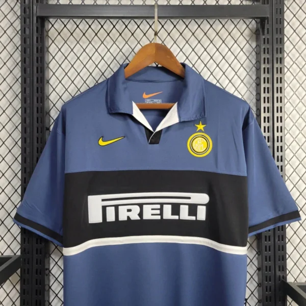 0b0d0336 Camisa Retrô Inter de Milão Third Versão Torcedor 98/1999 Nike - Imagem 2