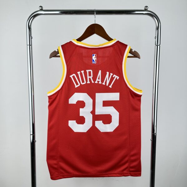 0c24dc36 Camiseta Regata Basquete NBA Retrô Houston Rockets City 7 Durant Edição Anos 90 Vermelha 2025 Nike - Imagem 8
