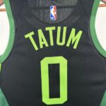 Camiseta Regata Basquete NBA Boston Celtics 0 Tatum City Edition 2025 Preta Nike - Imagem 9