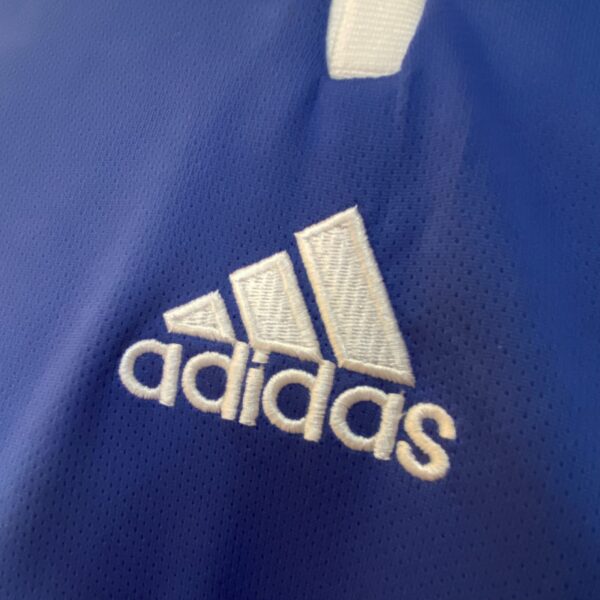 2025-07-30 17.04.55 Camisa Retrô Chelsea Home Didier Drogba 11 - Final Champions League - 2007/08 Azul Adidas - Imagem 4
