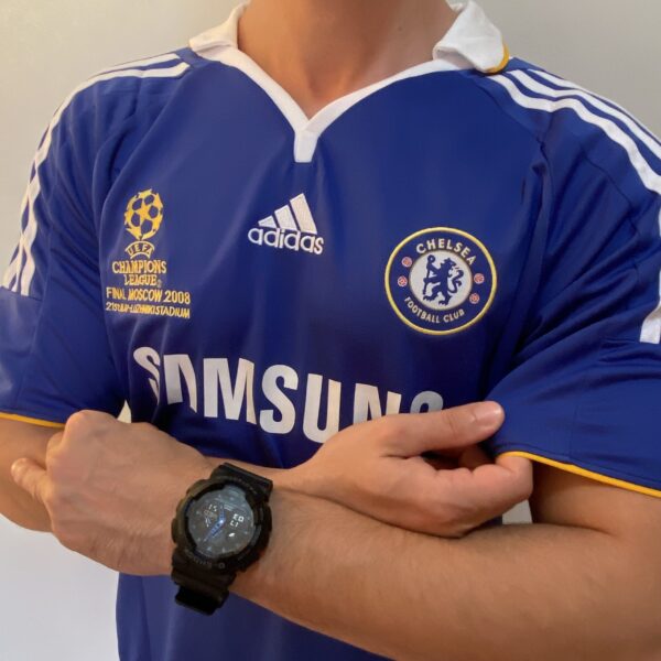 2025-07-30 17.08.40 Camisa Retrô Chelsea Home Didier Drogba 11 - Final Champions League - 2007/08 Azul Adidas - Imagem 9