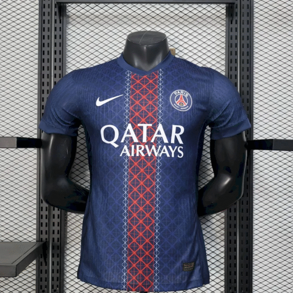 Camisa Paris Saint-Germain - PSG Home Versão Jogador 25/2026 Azul Nike - Imagem 1