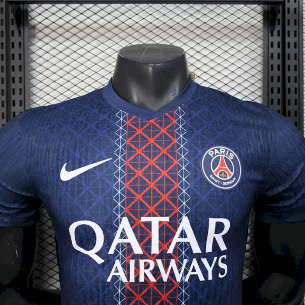 Camisa Paris Saint-Germain - PSG Home Versão Jogador 25/2026 Azul Nike - Imagem 2