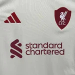 Camisa Liverpool Away Versão Torcedor 2025/2026 Branca Adidas - Imagem 2