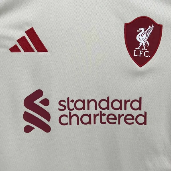 2025081117005371-4b5acdf1b1787b644a17549395794170-1024-1024 Camisa Liverpool Away Versão Torcedor 2025/2026 Branca Adidas - Imagem 2