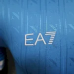Camisa Napoli Home Versão Jogador 25/2026 Azul EA7 Armani - Imagem 4