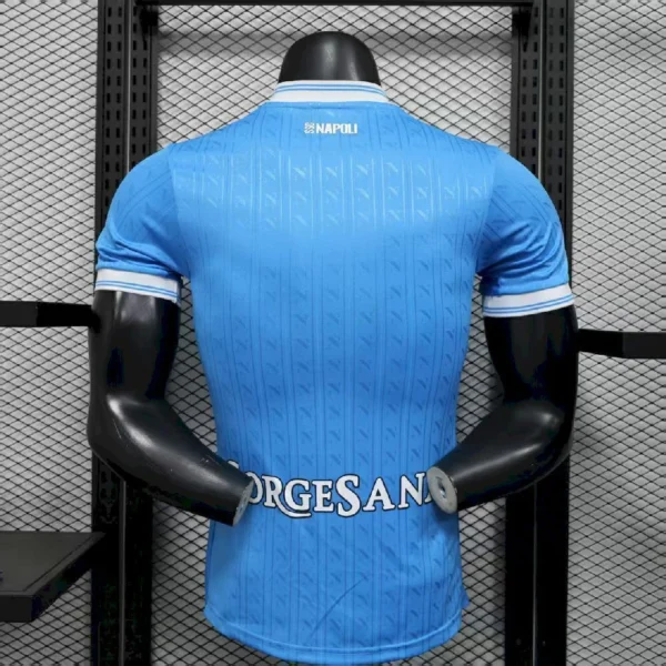 Camisa Napoli Home Versão Jogador 25/2026 Azul EA7 Armani - Imagem 6