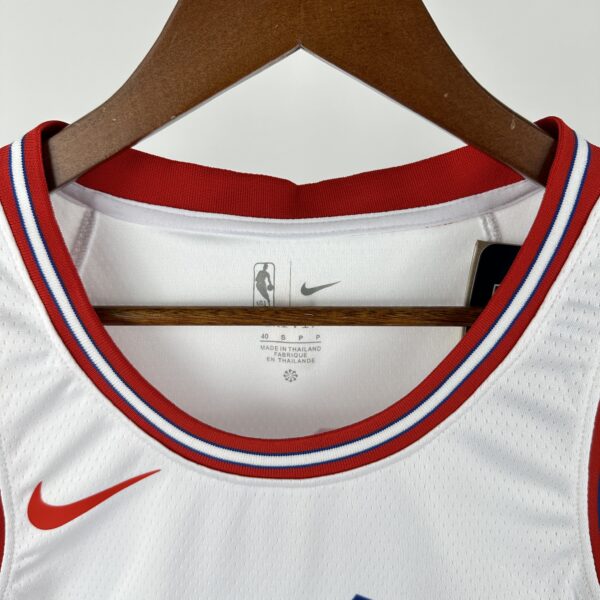 208f95d5 Camiseta Regata Basquete NBA Houston Rockets City Hi-Town 7 Durant Edition Branca 2025 Nike - Imagem 3
