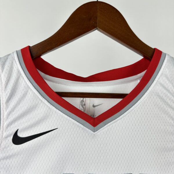 Camiseta Regata Basquete NBA Portland Trail Blazers Association Edition 2025 Branca Nike - Imagem 3