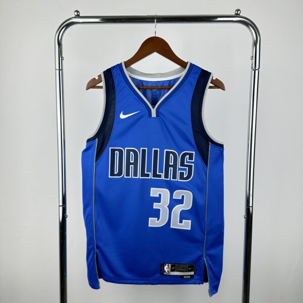 Camiseta Regata NBA Dallas Mavericks 32 Flagg Icon Edition Azul 2025 Nike - Imagem 9