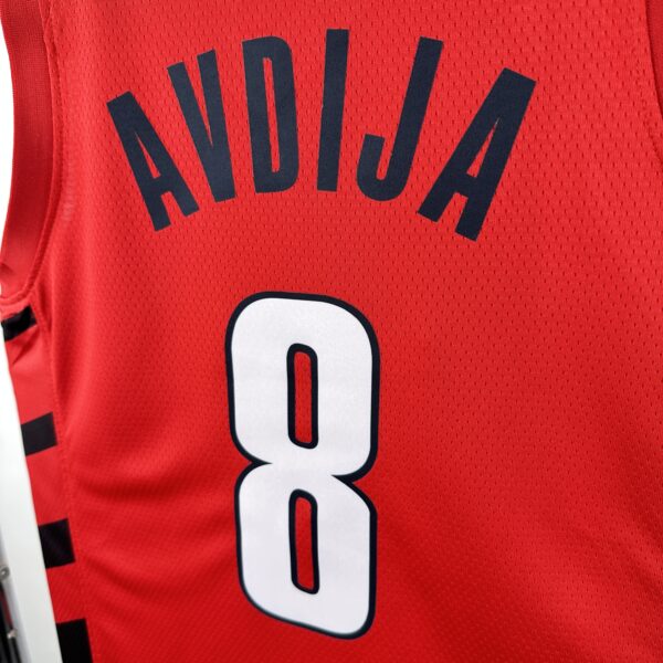 40f1b139 Camiseta Regata Basquete NBA Portland Trail Blazers Statement Edition 2025 Vermelha Nike - Imagem 5