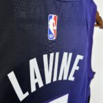 Camiseta Regata Basquete NBA Sacramento Kings 8 Lavine Statement Edition 2025 Roxa Jordan - Imagem 9