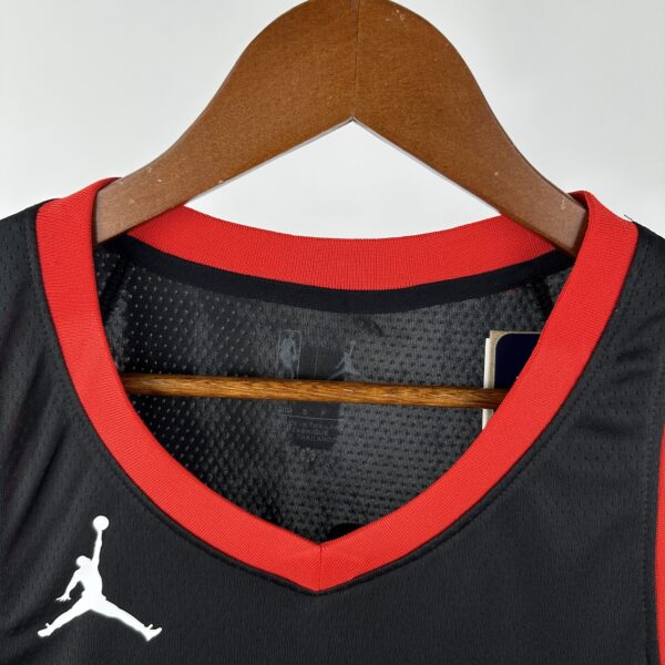 4a397604 Camiseta Regata Basquete NBA Houston Rockets 7 Durant Statement Edition Preta 2025 Jordan - Imagem 4