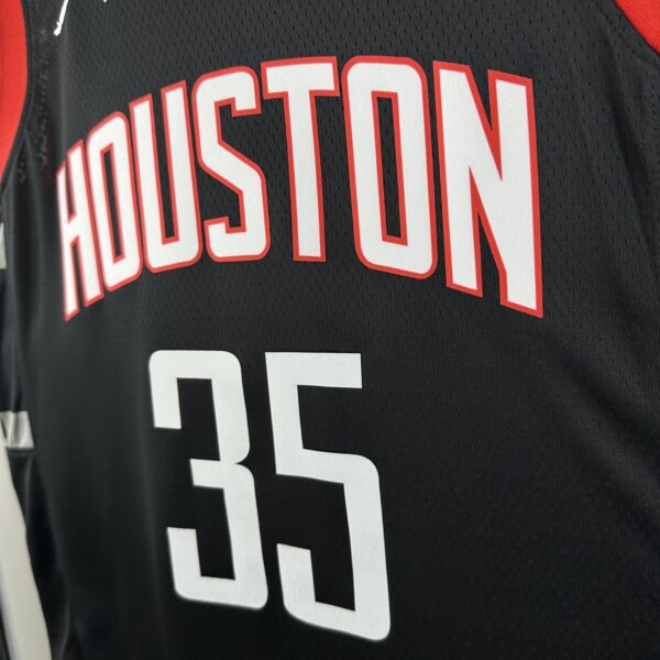 4bb11ace Camiseta Regata Basquete NBA Houston Rockets 7 Durant Statement Edition Preta 2025 Jordan - Imagem 5