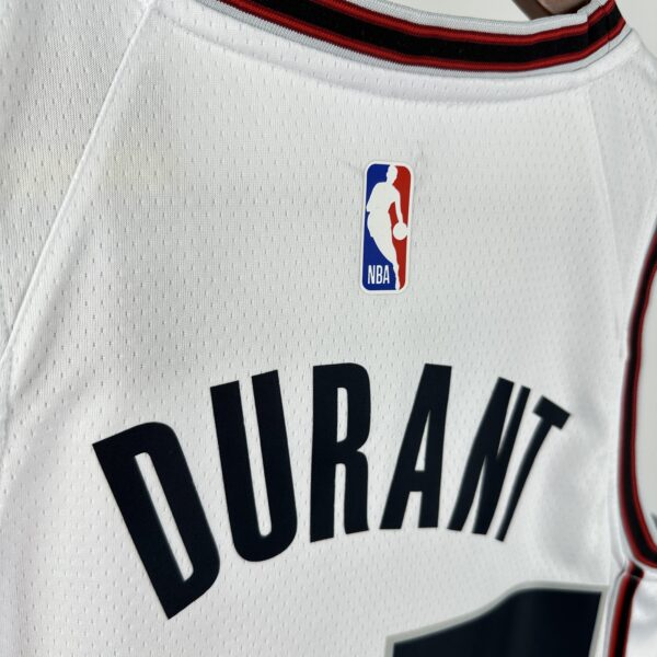 52e04184 Camiseta Regata Basquete NBA Houston Rockets City 7 Durant Edition Branca 2025 Nike - Imagem 7