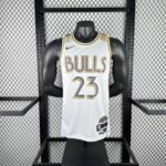 Camiseta Regata Basquete NBA Chicago Bulls 23 Jordan City Edition 2025 Branco Nike