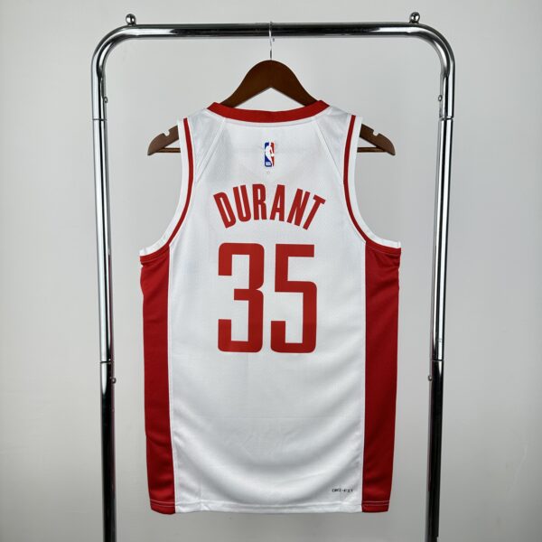 551bb91f Camiseta Regata Basquete NBA Houston Rockets 35 Durant Association Edition Branca 2025 Nike - Imagem 11