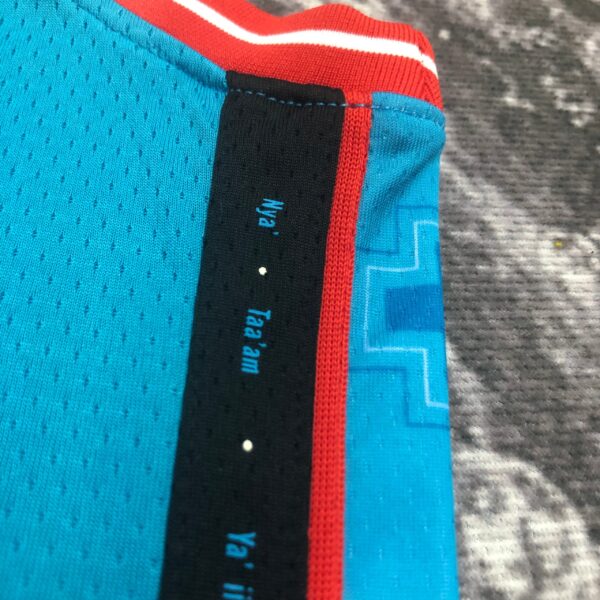 Camiseta Regata Basquete NBA Phoenix Suns 35 Durant City Edition 2025 Azul Nike - Imagem 7