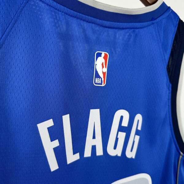 Camiseta Regata NBA Dallas Mavericks 32 Flagg Icon Edition Azul 2025 Nike - Imagem 7